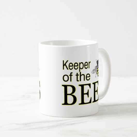 WÄCHTER DER BIENEN KAFFEETASSE (VorderseiteRechts)