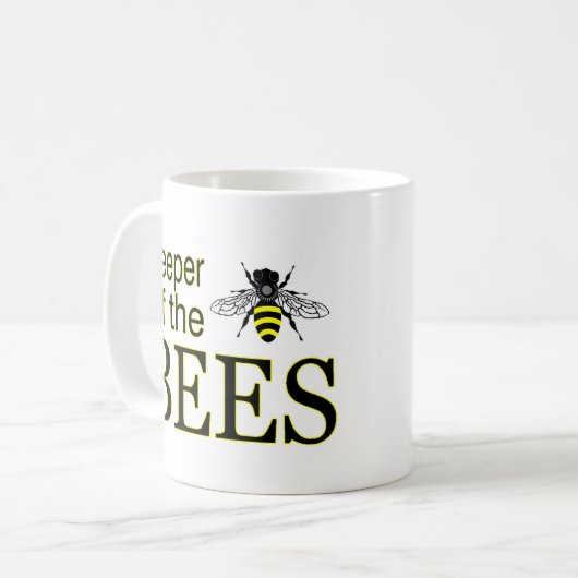 WÄCHTER DER BIENEN KAFFEETASSE (Vorderseite Links)