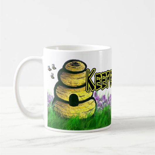 Wächter der BIENEN! Kaffeetasse (Links)