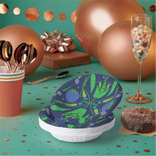Wächter der Blueberries Paper Bowl Pappteller