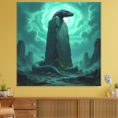 Wächter der Energiequelle Leinwanddruck (Insitu (Wohnzimmer))