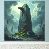 Wächter der Energiequelle   Leinwanddruck (Insitu (Holzboden))