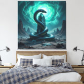 Wächter der Energiequelle Leinwanddruck (Insitu (Schlafzimmer))