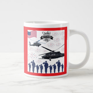 Wächter der Freiheit hellrot Jumbo-Tasse