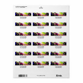 Wächter der Galaxie Adressaufkleber (Vorne)