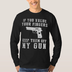 Wächter der Giggles - Behalt My Gun Funny T-Shirt 