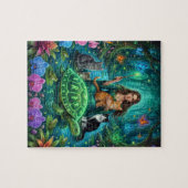 Wächter der heiligen Schildkröte Puzzle (Horizontal)