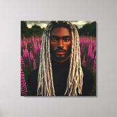 Wächter der Lavendelfelder Leinwanddruck (Vorderseite)