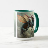 „Wächter der Lüfte – Flug der Drachen“ Tasse (VorderseiteRechts)