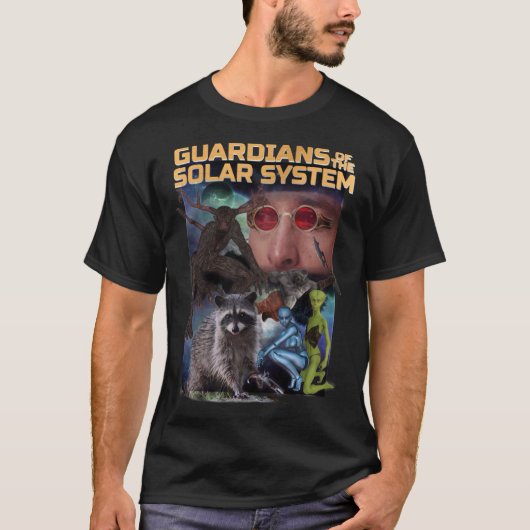 Wächter der Parodie des Sonnensystems klopfen T-S T-Shirt (Vorderseite)
