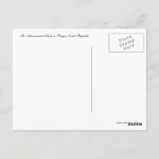 Wächter der Postkarte (Rückseite)