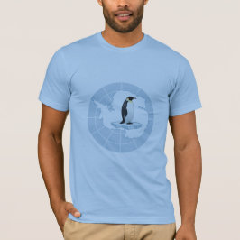 Wächter der Südpol-Antarktis-Flagge T-Shirt
