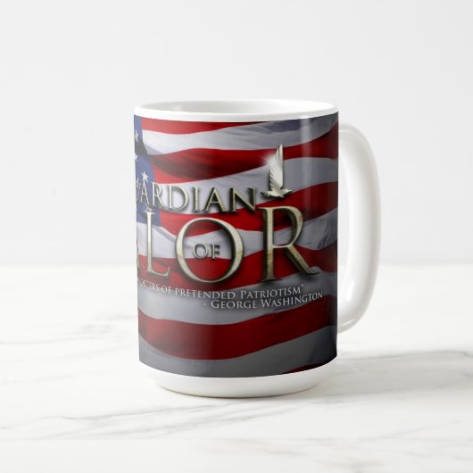 Wächter der Valor-Kaffee-Tasse Kaffeetasse (VorderseiteRechts)