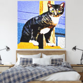 Wächter der Vorstadt Leinwanddruck (Insitu (Schlafzimmer))