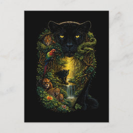 Wächter der Wildnis Postkarte