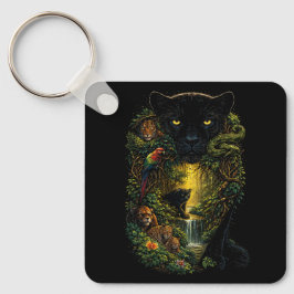 Wächter der Wildnis Schlüsselanhänger