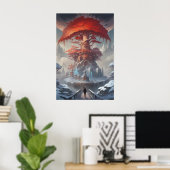 Wächter des Burgbaums Poster (Heimbüro)