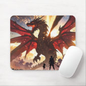Wächter des Flüsternhirns Mousepad (Mit Mouse)