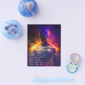 Wächter des Friedens | Leuchtender Mensch Flyer (Einzeln)