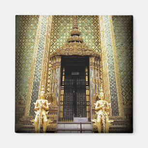 Wächter des goldenen Palast Thail Foto-Magneten Magnet