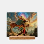 Wächter des Himmels­tores – Anubis Acrylschild (Vorderseite)