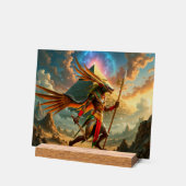 Wächter des Himmels­tores – Anubis Acrylschild (Winkel)