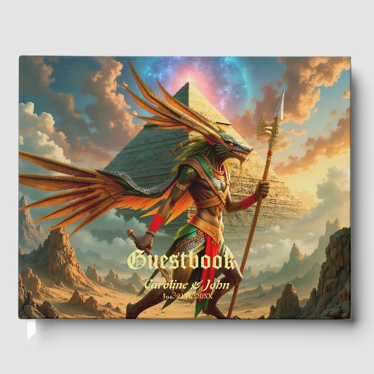 Wächter des Himmelstores – Anubis Gästebuch (Vorderseite)
