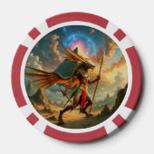 Wächter des Himmels­tores – Anubis Pokerchips (Rückseite)