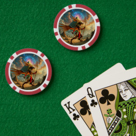 Wächter des Himmels­tores – Anubis Pokerchips