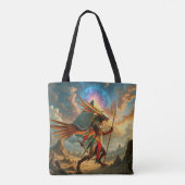Wächter des Himmels­tores – Anubis Tasche (Rückseite)