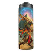 Wächter des himmlischen Tors – Anubis Thermosbecher (Vorderseite)