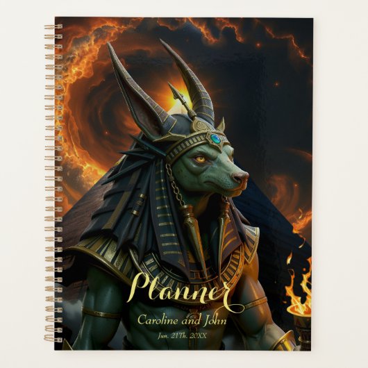 Wächter des Jenseits – Anubis. Planer (Vorderseite)