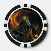 Wächter des Jenseits – Anubis. Pokerchips (Vorderseite)