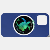Wächter des Meereslebens Case-Mate iPhone Hülle (Rückseite (Horizontal))