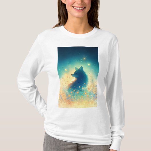 Wächter des Mitternachtswaldes T-Shirt (Vorderseite)