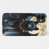 Wächter des Mondes – Der schwarzflügelige Wolf Case-Mate iPhone Hülle (Rückseite (Horizontal))