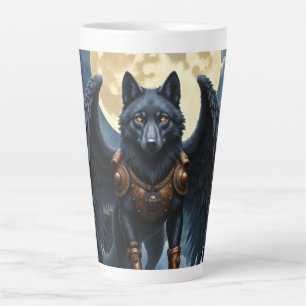 Wächter des Mondes – Der schwarzflügelige Wolf Milchtasse