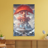 Wächter des Schlosses Leinwanddruck (Insitu (Wohnzimmer))