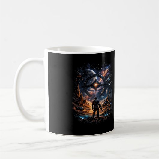 Wächter des Sternentors Kaffeetasse (Links)