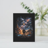 Wächter des Sternentors Postkarte (Stehend Vorderseite)