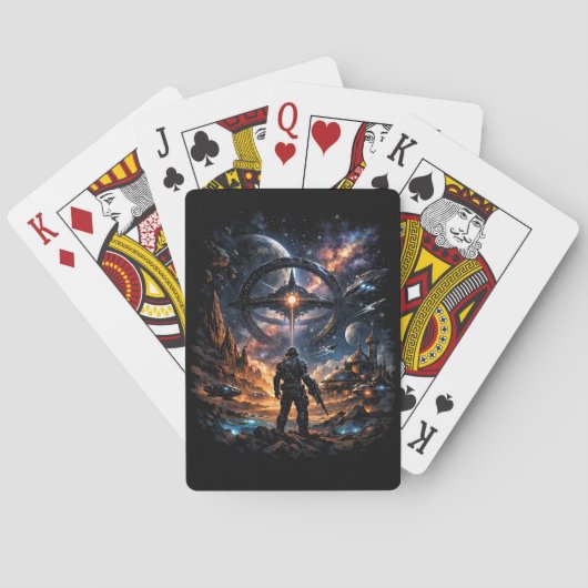 Wächter des Sternentors Spielkarten (Rückseite)
