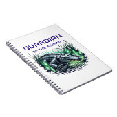 Wächter des Sumpfes - Spiral-Notebook Notizblock (Rechte Seite)