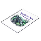 Wächter des Sumpfes - Spiral-Notebook Notizblock (Linke Seite)