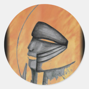 Wächter des Universums - Jass Runder Aufkleber