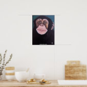 Wächter des Waldes Gemälde von Alfred Fox Poster (Küche)