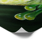 Wächter des Wasser Gemälde von Alfred Fox Poster (Ecke)