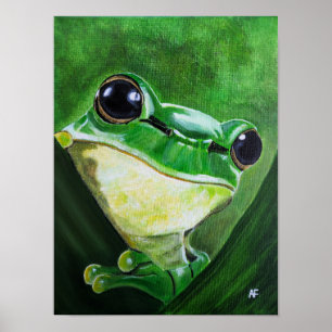 Wächter des Wasser Gemälde von Alfred Fox Poster