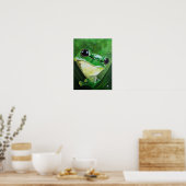 Wächter des Wasser Gemälde von Alfred Fox Poster (Küche)