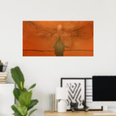 "Wächter" drucken Poster (Heimbüro)