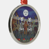 Wächter eines Spuk Forest Skeleton Mascots Ornament Aus Metall (Rechts)